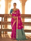 Sagarika By Ast Rich Silk Blend Zari Weaving Border Saree